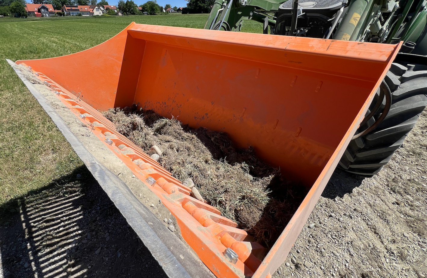 SiebMaster VGS 160 with screened material
